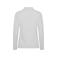 Polo de manga larga mujer Manhattan L/S Ladies. Color blanco.