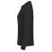 Polo de manga larga mujer Manhattan L/S Ladies. Color negro.