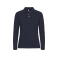 Polo de manga larga mujer Stretch Premium Polo L/S Ladies. Color azul oscuro.