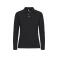 Polo de manga larga mujer Stretch Premium Polo L/S Ladies. Color negro.