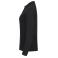 Polo de manga larga mujer Stretch Premium Polo L/S Ladies. Color negro.