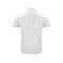 Polo orgánico ajustado hombre Classic OC. Color blanco.