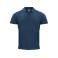 Polo orgánico ajustado hombre Classic OC. Color azul oscuro.