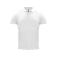 Polo orgánico ajustado hombre Classic OC. Color blanco.
