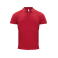 Polo orgánico ajustado hombre Classic OC. Color rojo.