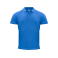 Polo orgánico ajustado hombre Classic OC. Color azul real.