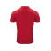 Polo orgánico ajustado hombre Classic OC. Color rojo.