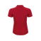 Polo orgánico ajustado mujer Classic OC Polo Ladies. Color rojo.