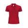 Polo orgánico ajustado mujer Classic OC Polo Ladies. Color rojo.
