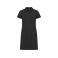 Vestido tipo polo mujer Marietta Ladies. Color negro.