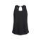 Camiseta sin mangas mujer Slub Tanktop Ladies. Color negro.
