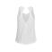 Camiseta sin mangas mujer Slub Tanktop Ladies. Color blanco.