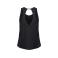 Camiseta sin mangas mujer Slub Tanktop Ladies. Color negro.