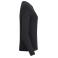 Camiseta de manga larga mujer Premium Fashion-T LS Ladies. Color negro.