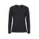 Camiseta de manga larga mujer Premium Fashion-T LS Ladies. Color negro.