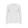 Camiseta de manga larga mujer Premium Fashion-T LS Ladies. Color blanco.