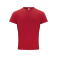 Camiseta orgánica hombre Classic OC-T. Color rojo.