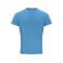 Camiseta orgánica hombre Classic OC-T. Color azul turquesa.