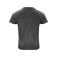 Camiseta orgánica hombre Classic OC-T. Color gris antracita marengo.
