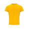 Camiseta orgánica hombre Classic OC-T. Color amarillo limón.
