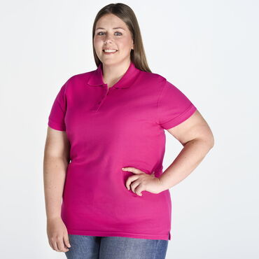 Polo talla grande mujer Curves polo