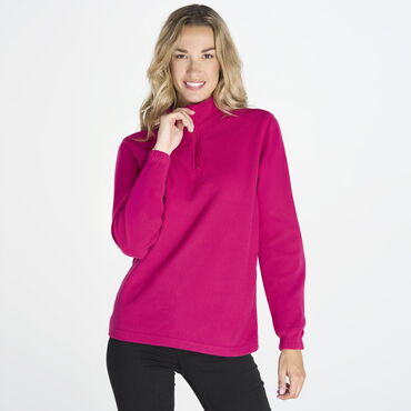 Polar con media cremallera mujer Micro fleece