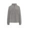 Polar con media cremallera mujer Micro fleece. Color grey melange.