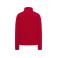 Polar con media cremallera mujer Micro fleece. Color red.