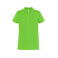 Polo básico mujer Regular. Color lime.