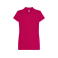 Polo básico mujer Regular. Color fucsia.