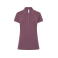 Polo básico mujer Regular. Color dusty purple.