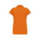 Polo básico mujer Regular. Color orange.
