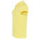 Polo básico mujer Regular. Color light yellow.