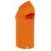 Polo básico mujer Regular. Color orange.