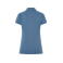 Polo básico mujer Regular. Color petrol blue.