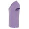 Polo básico mujer Regular. Color lavender.