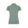 Polo básico mujer Regular. Color moss green.
