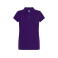 Polo básico mujer Regular. Color purple.