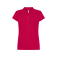 Polo básico mujer Regular. Color raspberry.