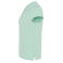 Polo básico mujer Regular. Color mint green.