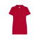 Polo básico mujer Regular. Color red.