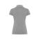 Polo básico mujer Regular. Color grey melange/white.