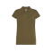 Polo básico mujer Regular. Color khaki.