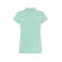 Polo básico mujer Regular. Color mint green.