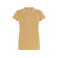 Polo básico mujer Regular. Color sand.