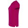 Polo básico mujer Regular. Color fucsia.