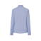 Camisa oxford manga larga mujer Shloxf. Color dark blue.