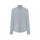 Camisa oxford manga larga mujer Shloxf. Color green.