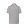 Camisa oxford manga corta mujer Shloxfss. Color silver.