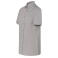 Camisa oxford manga corta mujer Shloxfss. Color silver.